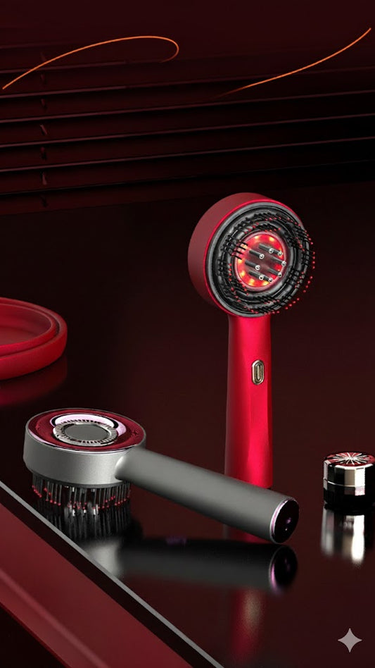 ROSELUX™ Red Light Hair Growth Therapy Massager
